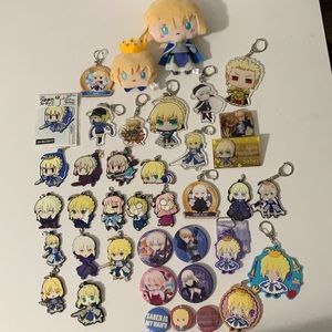 Fate Stay Night Saber Charms